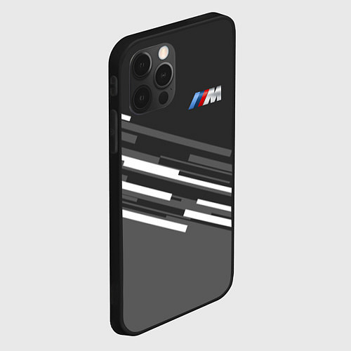 Чехол iPhone 12 Pro BMW: Sport Line / 3D-Черный – фото 2