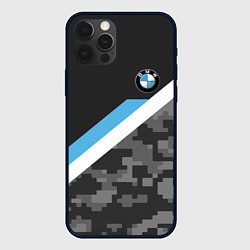 Чехол iPhone 12 Pro BMW: Pixel Military