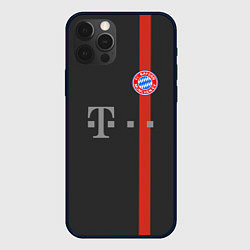 Чехол для iPhone 12 Pro Bayern FC: Black 2018, цвет: 3D-черный