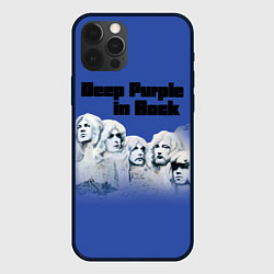 Чехол для iPhone 12 Pro Deep Purple In the rock, цвет: 3D-черный