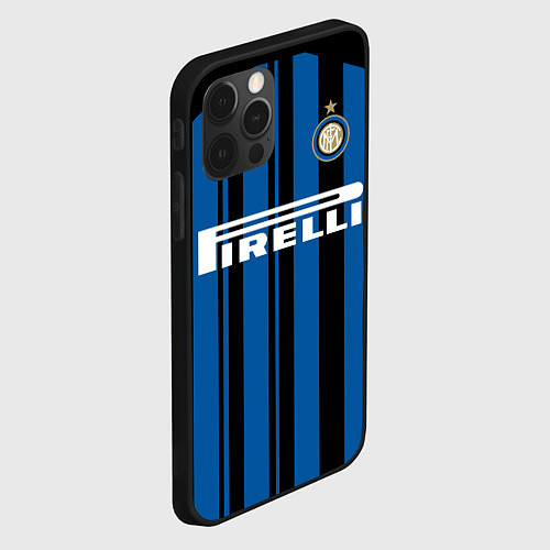 Чехол iPhone 12 Pro Inter FC: Home 17/18 / 3D-Черный – фото 2
