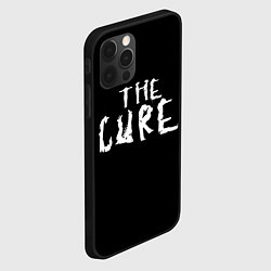 Чехол для iPhone 12 Pro The Cure: Logo, цвет: 3D-черный — фото 2