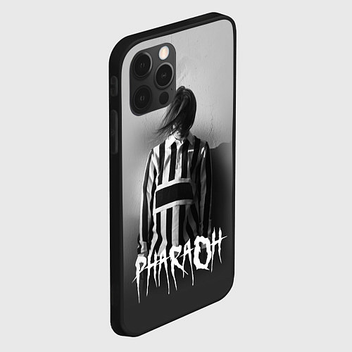 Чехол iPhone 12 Pro Pharaoh: Black side / 3D-Черный – фото 2