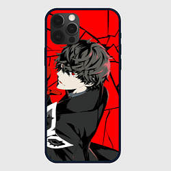 Чехол для iPhone 12 Pro Persona 5, цвет: 3D-черный