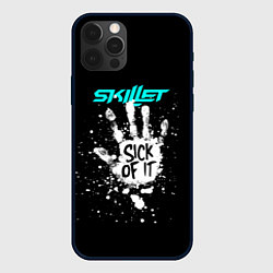 Чехол для iPhone 12 Pro Skillet: Sick of it, цвет: 3D-черный