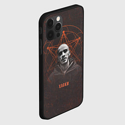 Чехол для iPhone 12 Pro Хаски: Пентаграмма, цвет: 3D-черный — фото 2