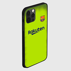 Чехол для iPhone 12 Pro FC Barcelona: Home 18/19, цвет: 3D-черный — фото 2