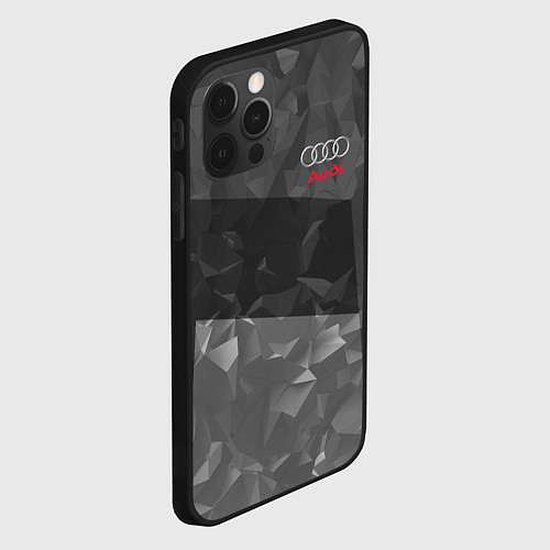 Чехол iPhone 12 Pro AUDI SPORT / 3D-Черный – фото 2