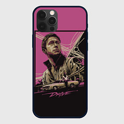 Чехол для iPhone 12 Pro Gosling Drive, цвет: 3D-черный
