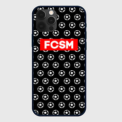 Чехол для iPhone 12 Pro FCSM Supreme, цвет: 3D-черный
