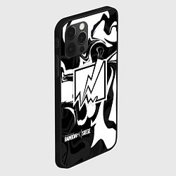 Чехол для iPhone 12 Pro Rainbow Six: Black & White, цвет: 3D-черный — фото 2