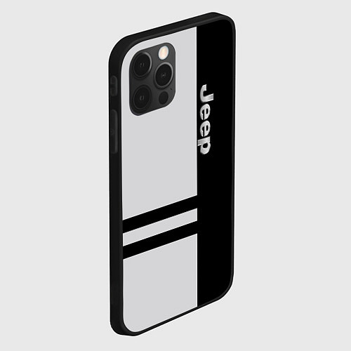 Чехол iPhone 12 Pro Jeep / 3D-Черный – фото 2