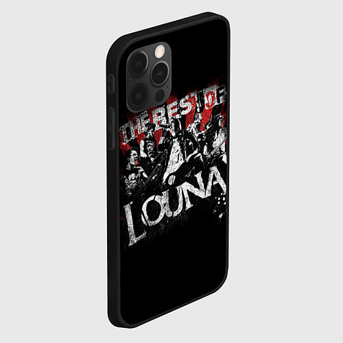 Чехол iPhone 12 Pro The best of Louna / 3D-Черный – фото 2