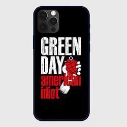Чехол для iPhone 12 Pro Green Day: American Idiot, цвет: 3D-черный
