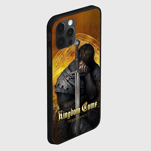 Чехол iPhone 12 Pro Kingdom Come: Sad Henry / 3D-Черный – фото 2