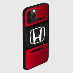 Чехол для iPhone 12 Pro Honda Sport, цвет: 3D-черный — фото 2