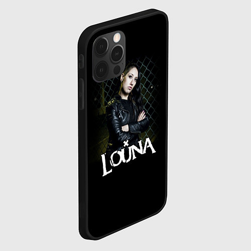 Чехол iPhone 12 Pro Louna: Lusine Gevorkyan / 3D-Черный – фото 2