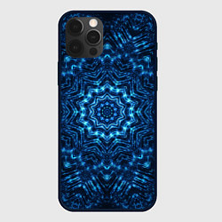 Чехол для iPhone 12 Pro Космическая мандала, цвет: 3D-черный