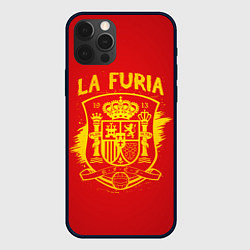 Чехол для iPhone 12 Pro La Furia, цвет: 3D-черный