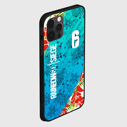 Чехол iPhone 12 Pro Rainbow Six: Sunsplash Pack / 3D-Черный – фото 2