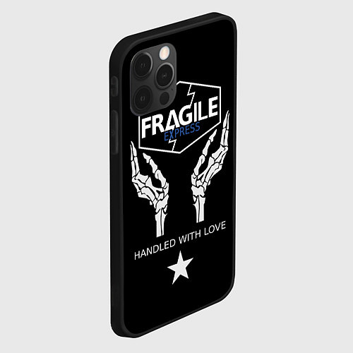 Чехол iPhone 12 Pro Death Stranding: Fragile Express / 3D-Черный – фото 2