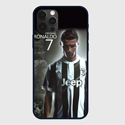 Чехол для iPhone 12 Pro RONALDO 7, цвет: 3D-черный