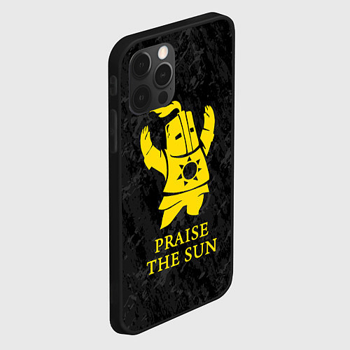 Чехол iPhone 12 Pro Praise The Sun / 3D-Черный – фото 2