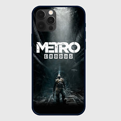 Чехол для iPhone 12 Pro Metro Exodus, цвет: 3D-черный