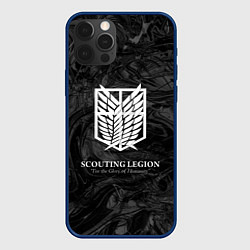 Чехол для iPhone 12 Pro Scouting Legion, цвет: 3D-тёмно-синий