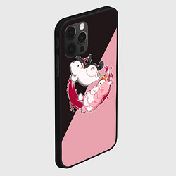 Чехол для iPhone 12 Pro MONOKUMA X MONOMI, цвет: 3D-черный — фото 2