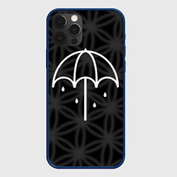 Чехол для iPhone 12 Pro BMTH Umbrella, цвет: 3D-тёмно-синий