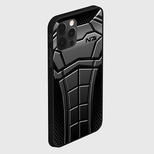 Чехол iPhone 12 Pro Soldier N7 / 3D-Черный – фото 2