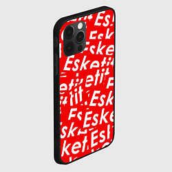 Чехол для iPhone 12 Pro Esketit Pattern, цвет: 3D-черный — фото 2