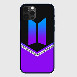 Чехол для iPhone 12 Pro BTS: Neon Symbol, цвет: 3D-черный