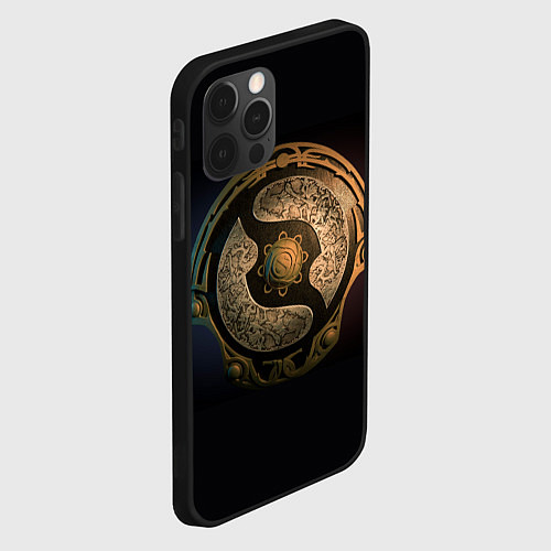 Чехол iPhone 12 Pro Bronze Aegis / 3D-Черный – фото 2