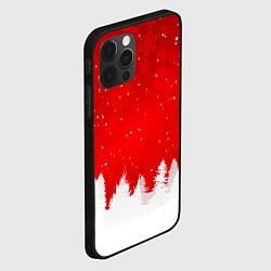 Чехол для iPhone 12 Pro Christmas pattern, цвет: 3D-черный — фото 2