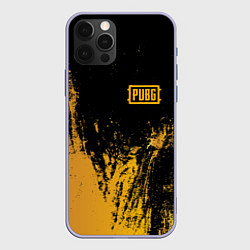 Чехол для iPhone 12 Pro PUBG: Yellow Colour, цвет: 3D-светло-сиреневый