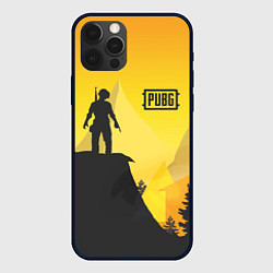 Чехол для iPhone 12 Pro PUBG: Sunrise, цвет: 3D-черный