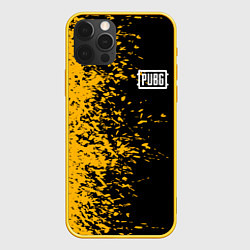 Чехол iPhone 12 Pro PUBG: Yellow vs Black