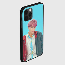 Чехол для iPhone 12 Pro BTS Jungkook, цвет: 3D-черный — фото 2