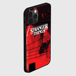 Чехол для iPhone 12 Pro Stranger Things: Red Dream, цвет: 3D-черный — фото 2
