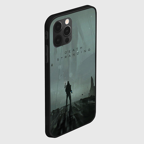 Чехол iPhone 12 Pro Death Stranding / 3D-Черный – фото 2