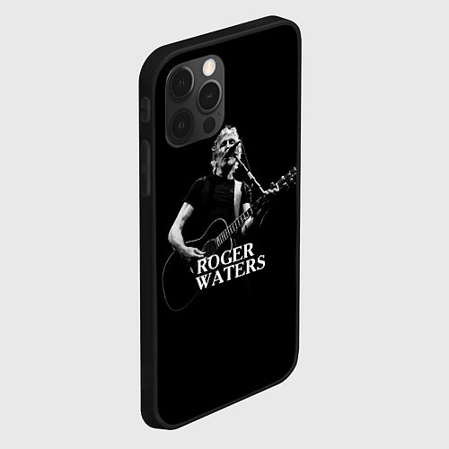 Чехол iPhone 12 Pro Roger Waters / 3D-Черный – фото 2