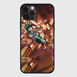 Чехол для iPhone 12 Pro Моя геройская академия, цвет: 3D-черный