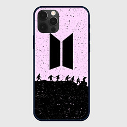 Чехол для iPhone 12 Pro Bangtan Boys, цвет: 3D-черный