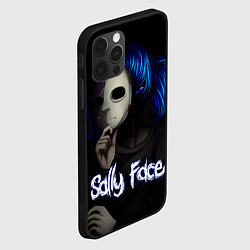 Чехол для iPhone 12 Pro Sally Face: Dark Mask, цвет: 3D-черный — фото 2