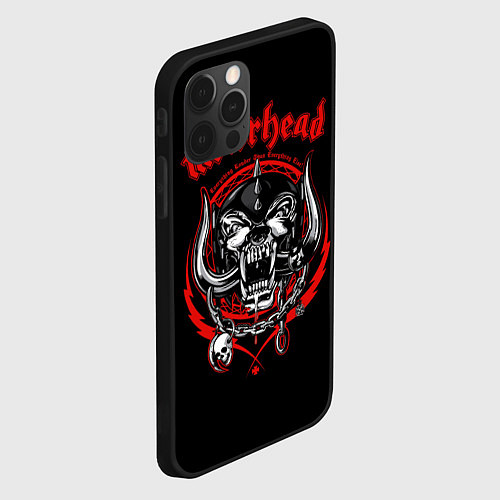 Чехол iPhone 12 Pro Motorhead Demons / 3D-Черный – фото 2