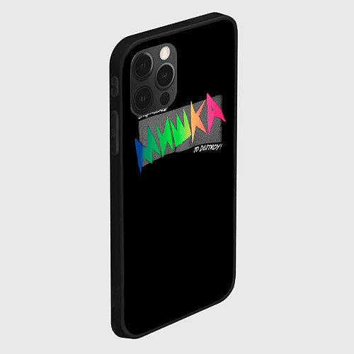 Чехол iPhone 12 Pro Mishka NYC x Tessa Violet / 3D-Черный – фото 2