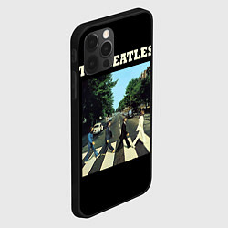 Чехол для iPhone 12 Pro The Beatles: Abbey Road, цвет: 3D-черный — фото 2