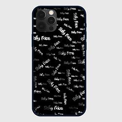 Чехол для iPhone 12 Pro Sally Face: Black Pattern, цвет: 3D-черный
